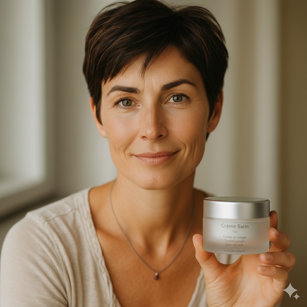 Crème Satin visage et corps économique